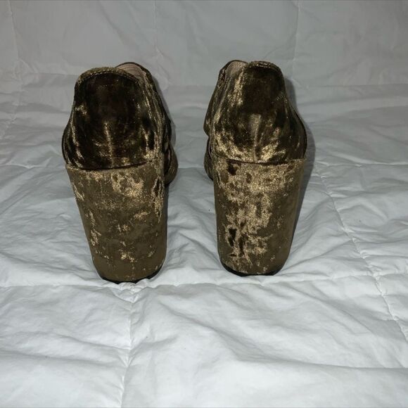 Cabi Interlock Chunky Block Heels Green Shoes size 7 - Picture 8 of 10